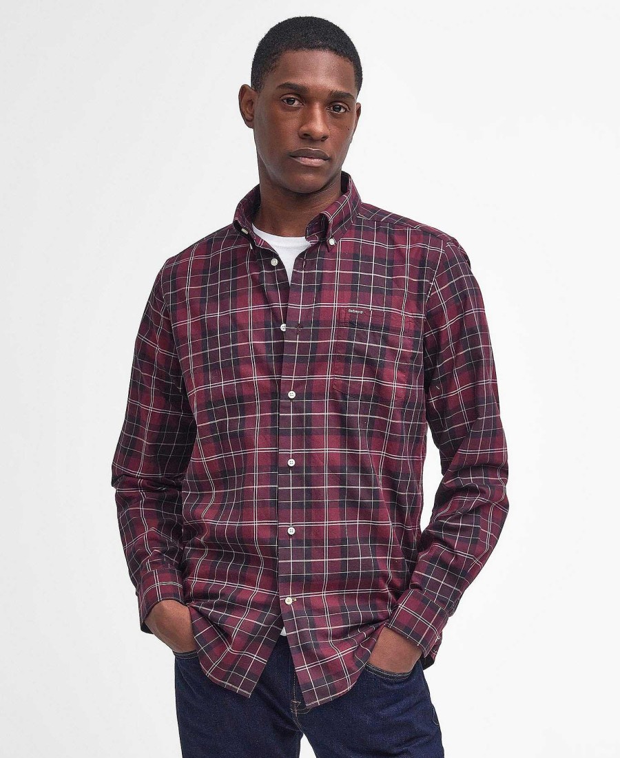 Men Barbour Shirts | Wetheram Tailored Fit Shirt