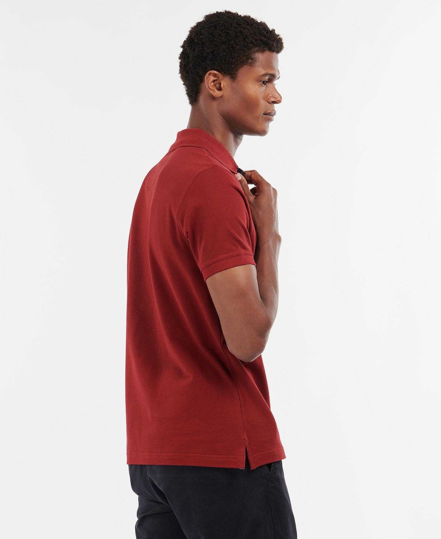 Men Barbour Polo Shirts | Cotton Polo Shirt