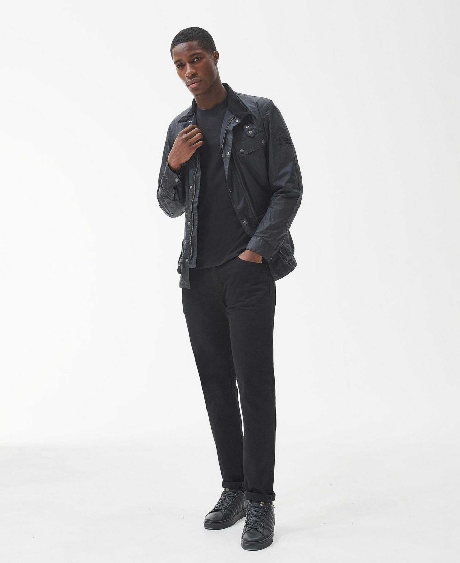 Men Barbour Waxed Jackets | B.Intl Lightweight Duke Waxed Cotton Jacket