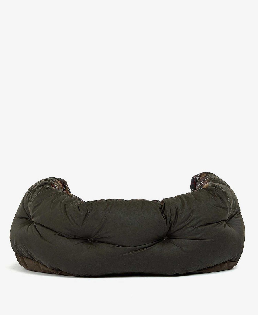 Accessories Barbour Beds & Blankets | Wax/Cotton Dog Bed 35In