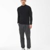 Men Barbour Jumpers | Knitted Crew Neck Jumper