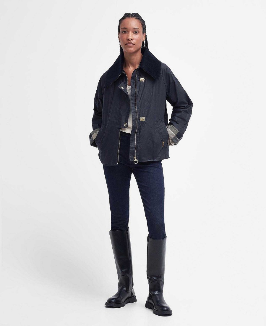 Women Barbour Waxed Jackets | Drummond Waxed Jacket