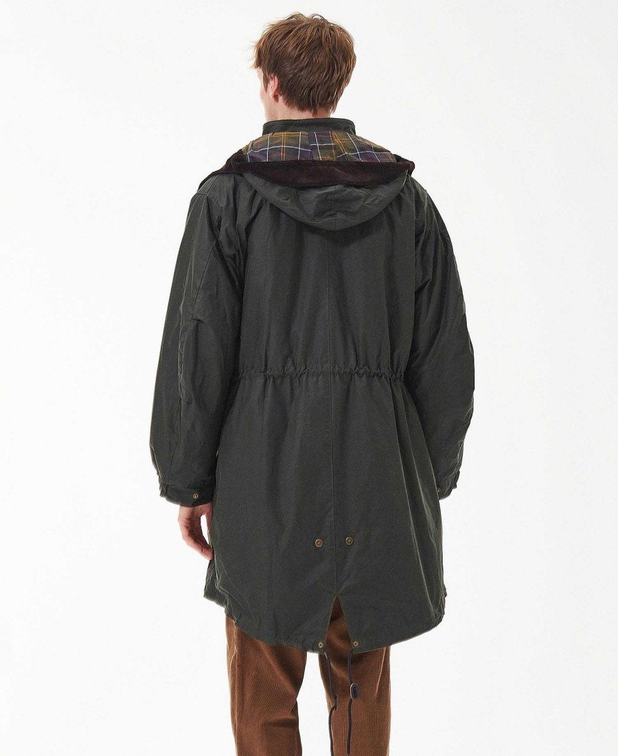 Men Barbour Waxed Jackets | Torrent Wax Parka Jacket