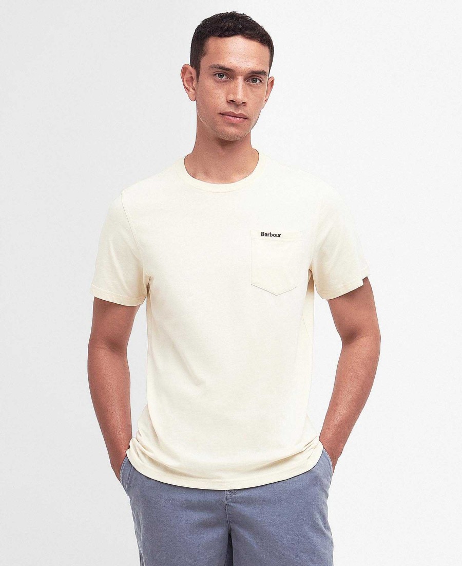 Men Barbour T-Shirts | Langdon Pocket T-Shirt