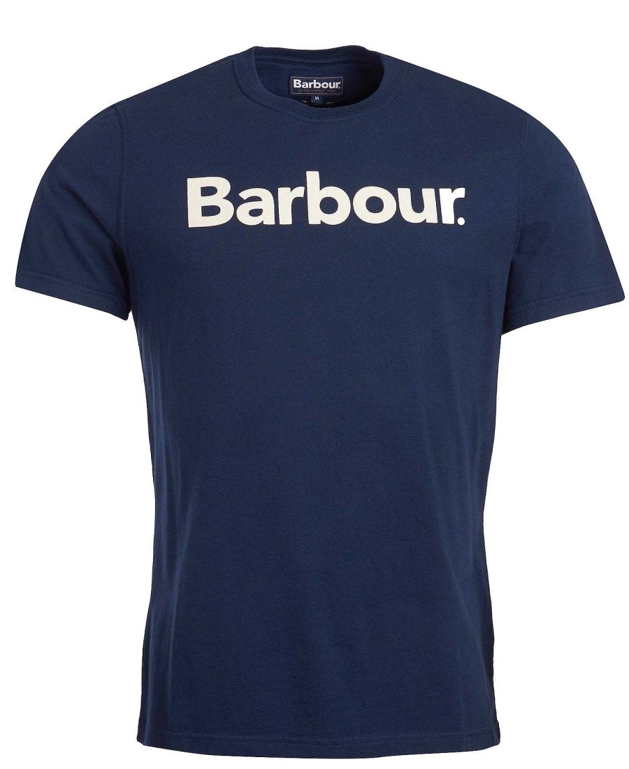 Men Barbour T-Shirts | Logo T-Shirt