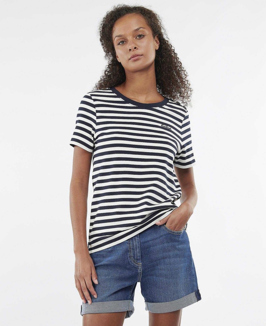 Women Barbour T-Shirts | Ferryside T-Shirt