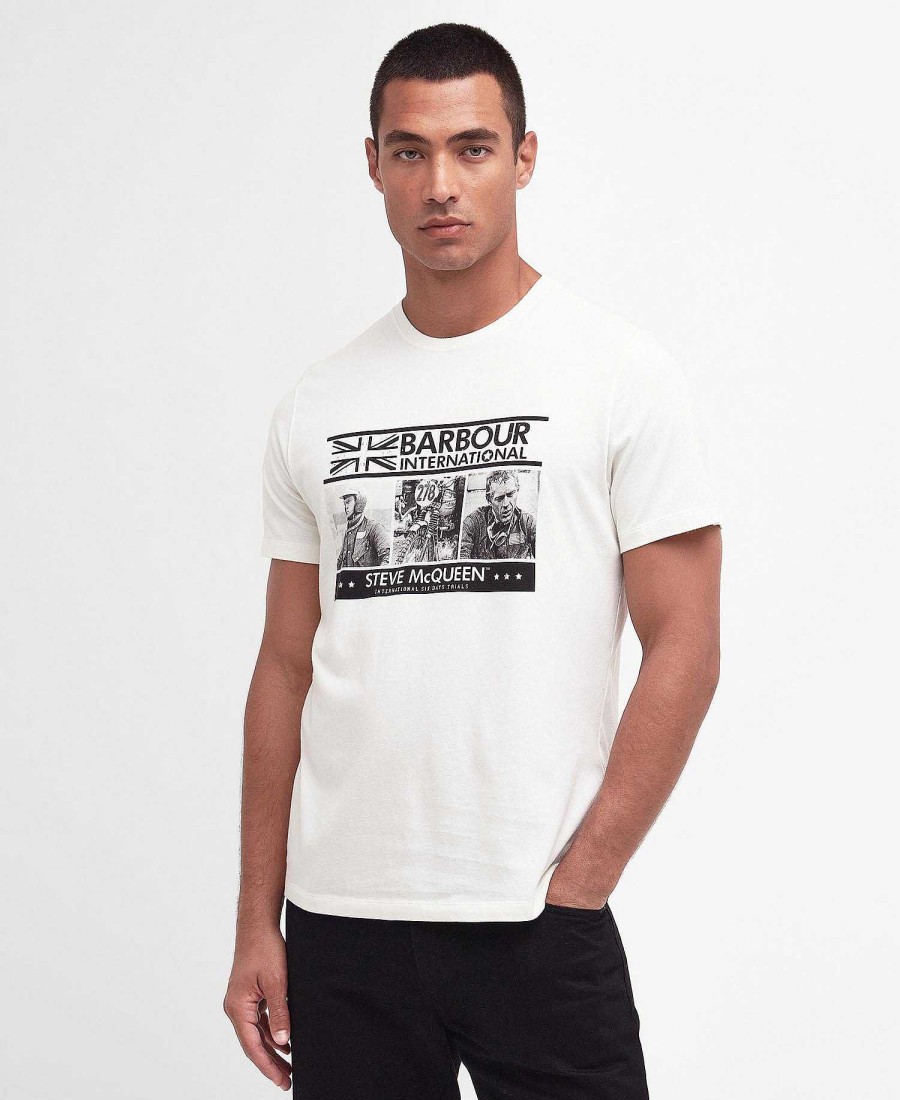 Men Barbour T-Shirts | Charge T-Shirt