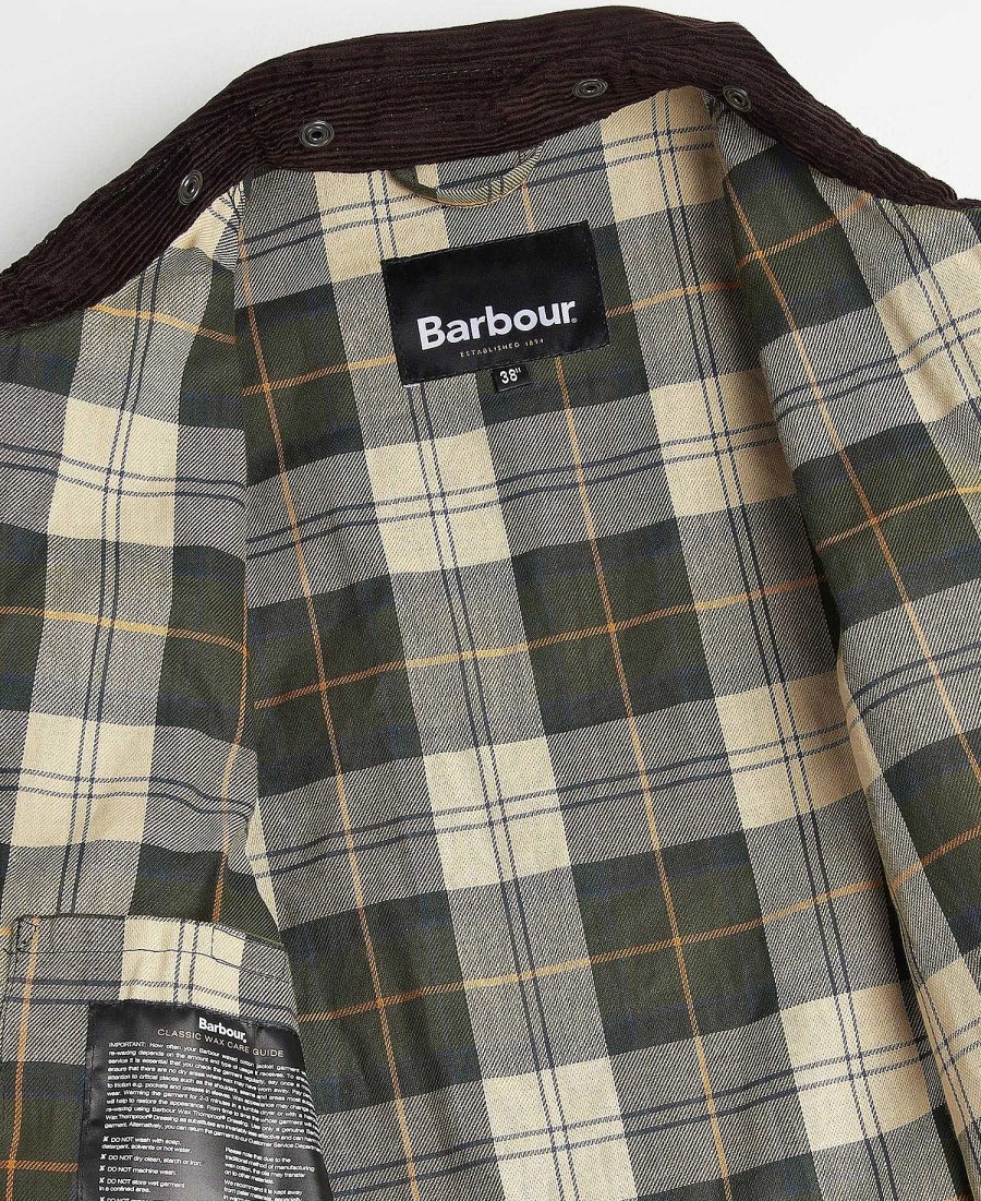 Men Barbour Waxed Jackets | Os Border Wax Jacket