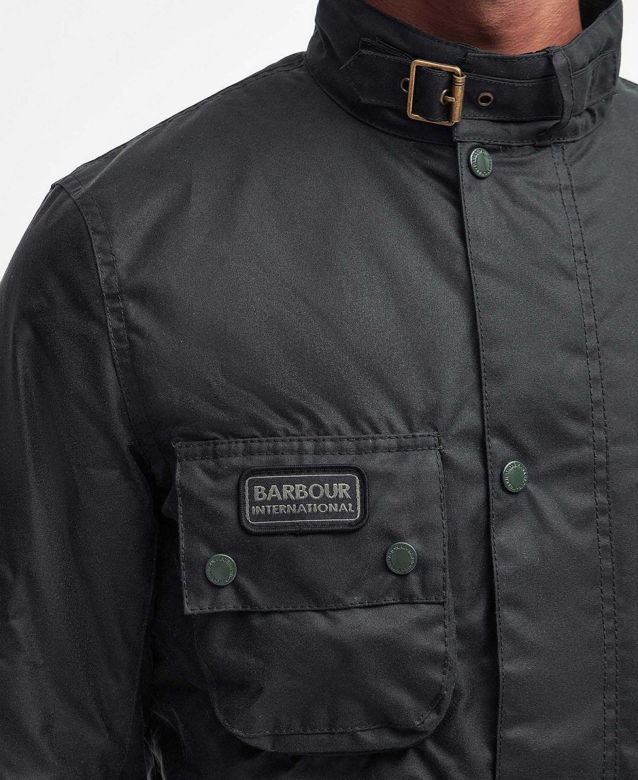 Men Barbour Waxed Jackets | Winter Sl International Wax Jacket