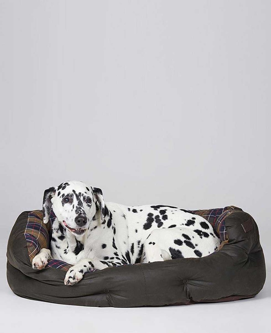 Accessories Barbour Beds & Blankets | Wax/Cotton Dog Bed 35In