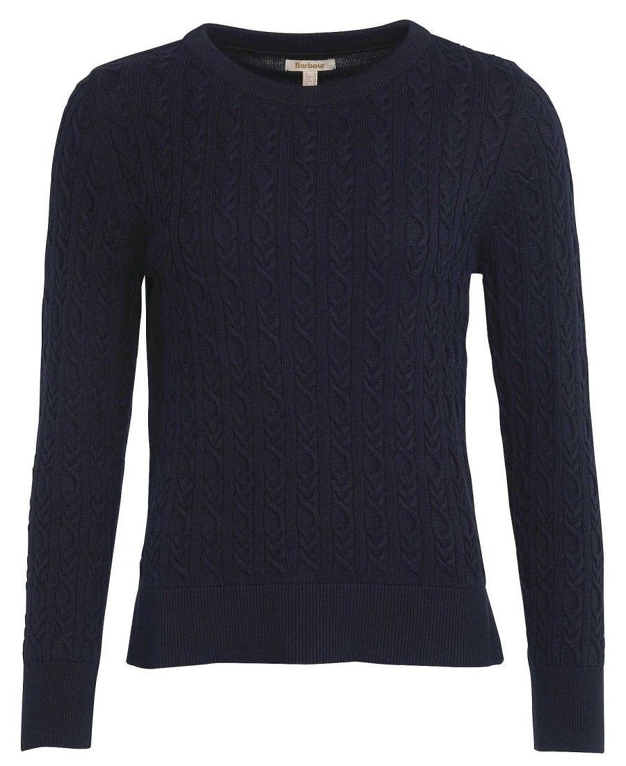 Women Barbour Jumpers | Hampton Knitted Jumper