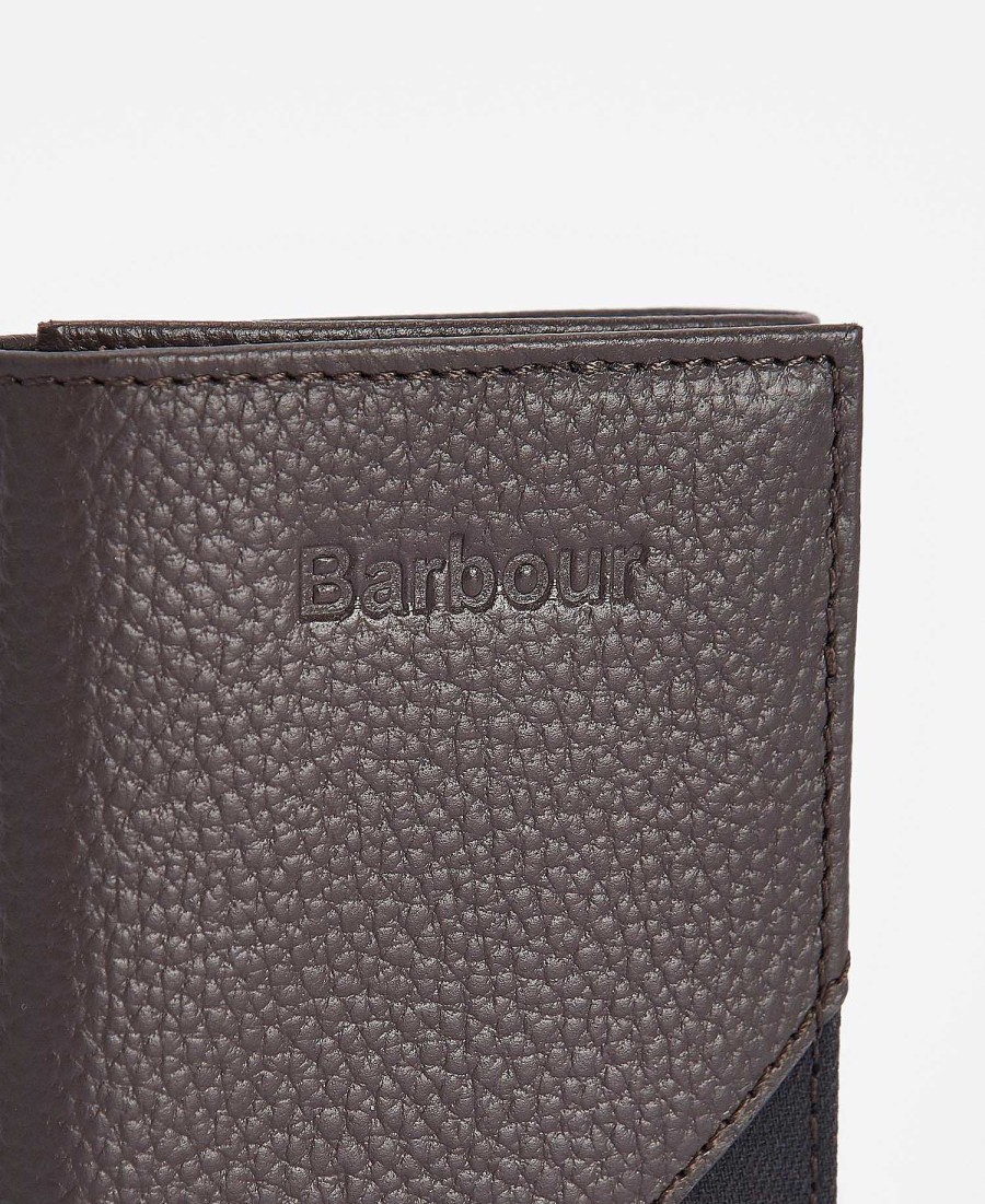 Accessories Barbour Wallets & Card Holders | Tabert Leather Bi-Fold Wallet