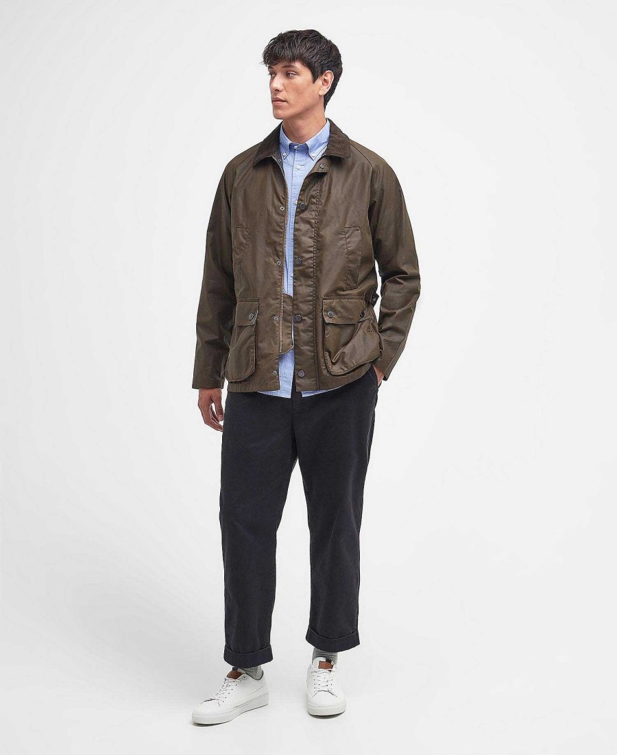 Men Barbour Waxed Jackets | Ambleton Waxed Jacket