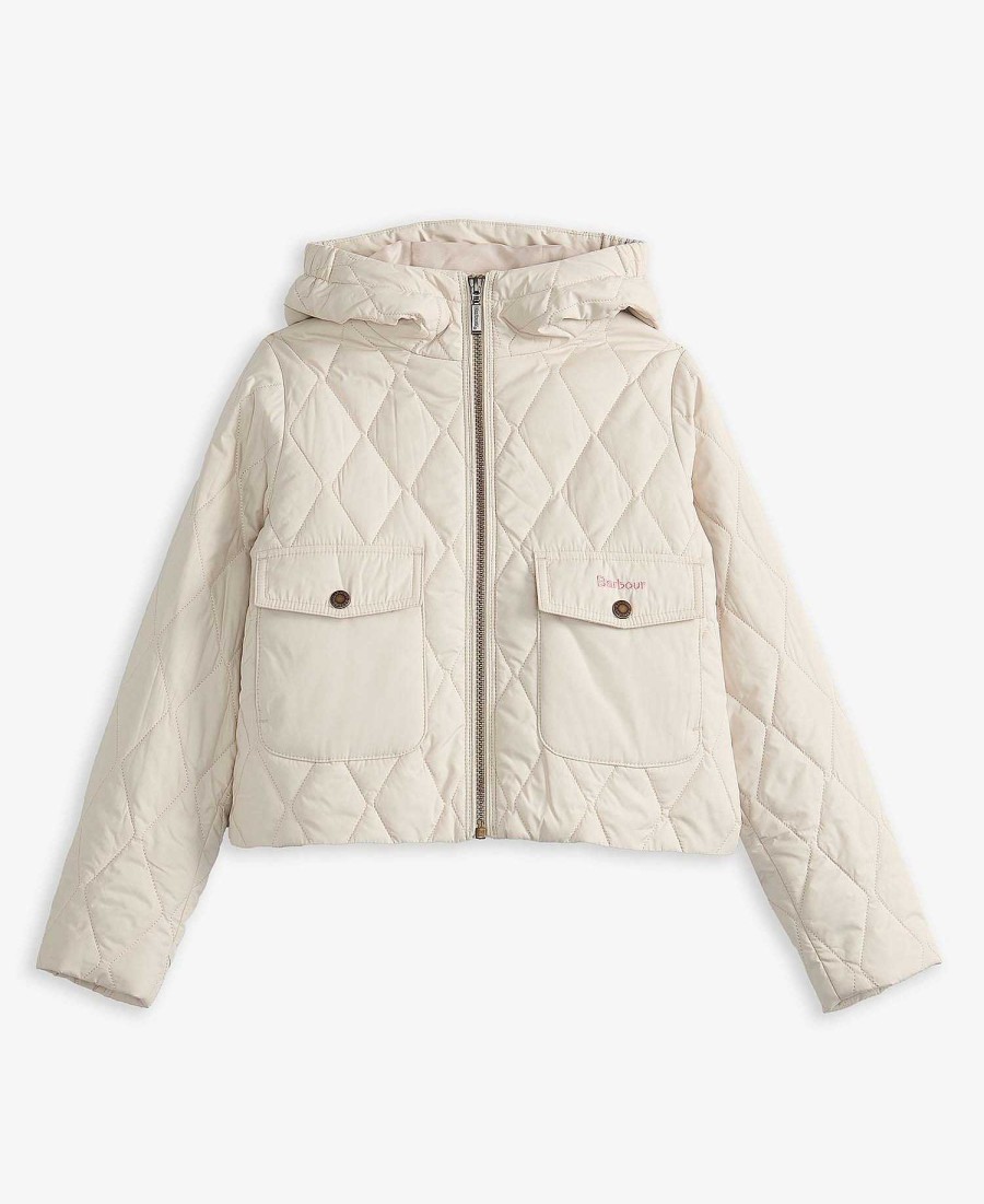 Kids Barbour Quilted Jackets | Girls' Venton Quilted Jacket