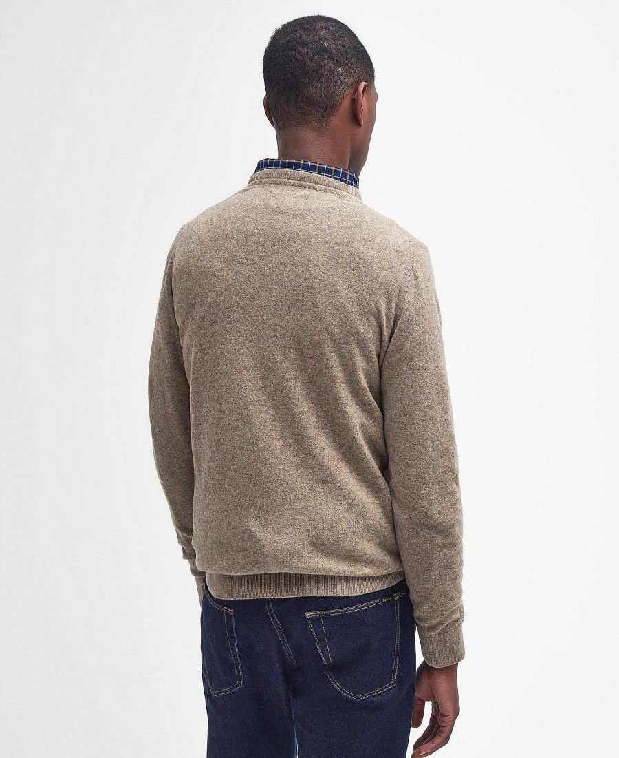 Men Barbour Jumpers | Essential Crew Neck Sweatshirt