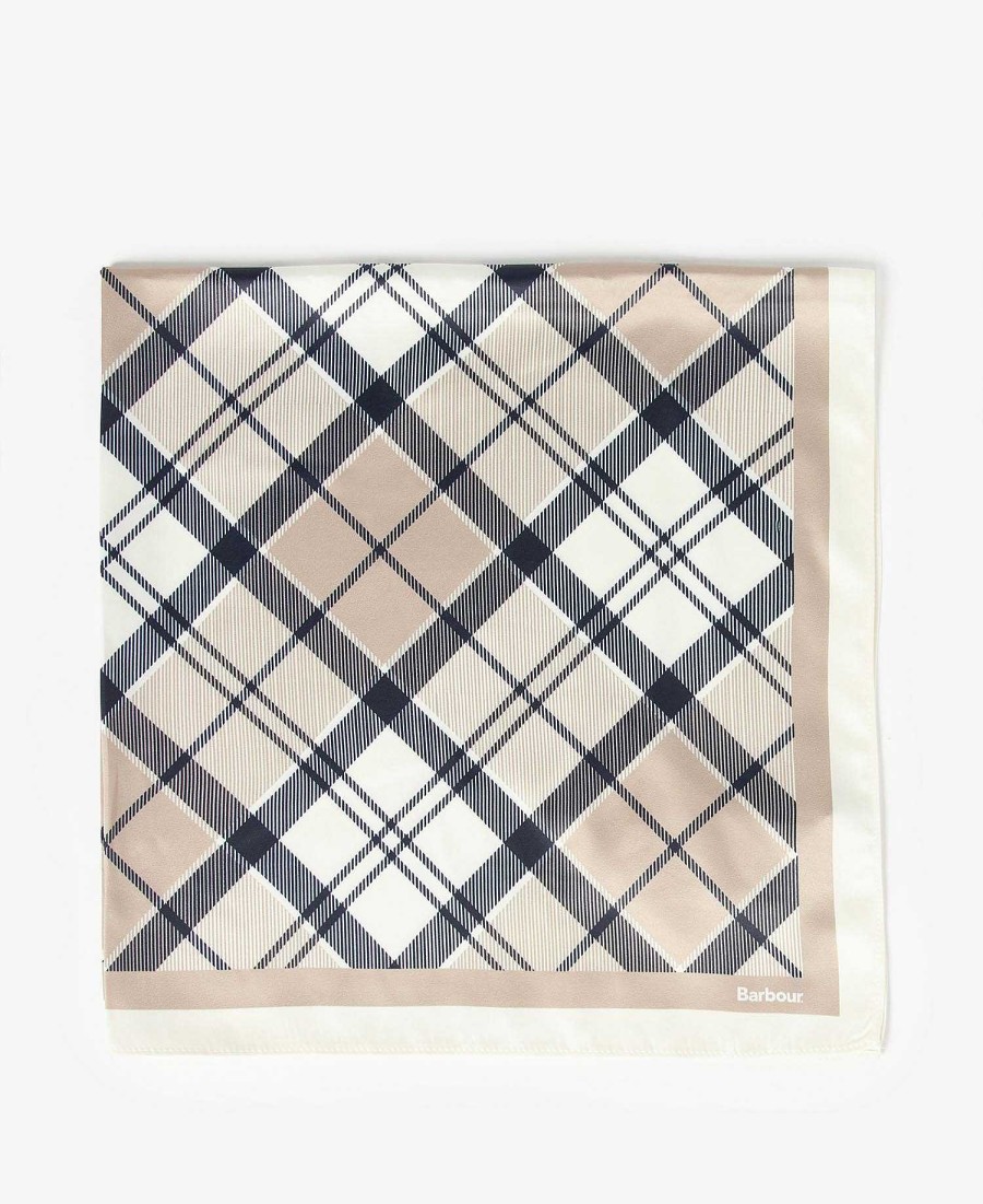 Accessories Barbour Scarves & Wraps | Carsten Printed Scarf Square