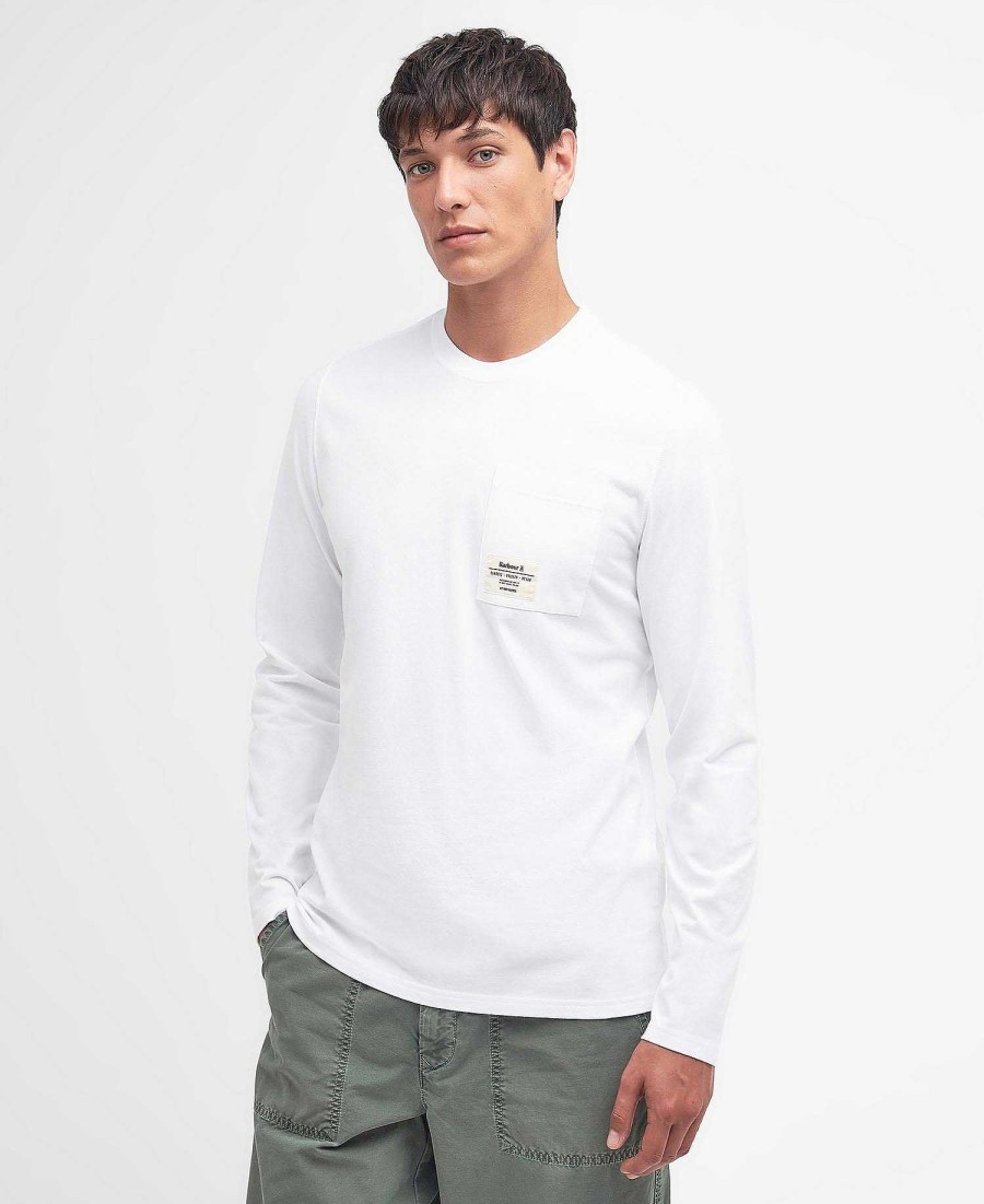 Men Barbour T-Shirts | Holbeck Pocket T-Shirt