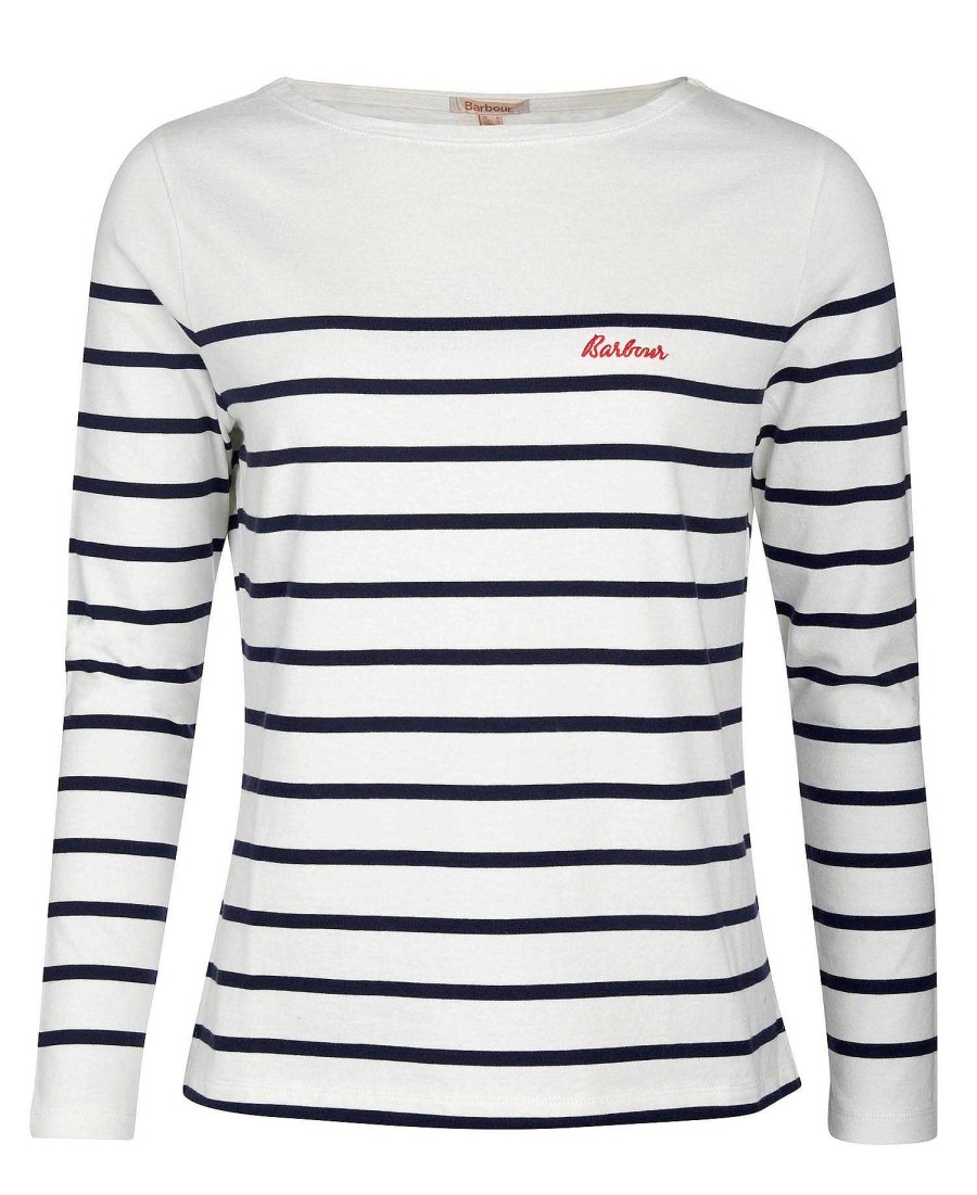 Women Barbour T-Shirts | Langarmshirt Bradley