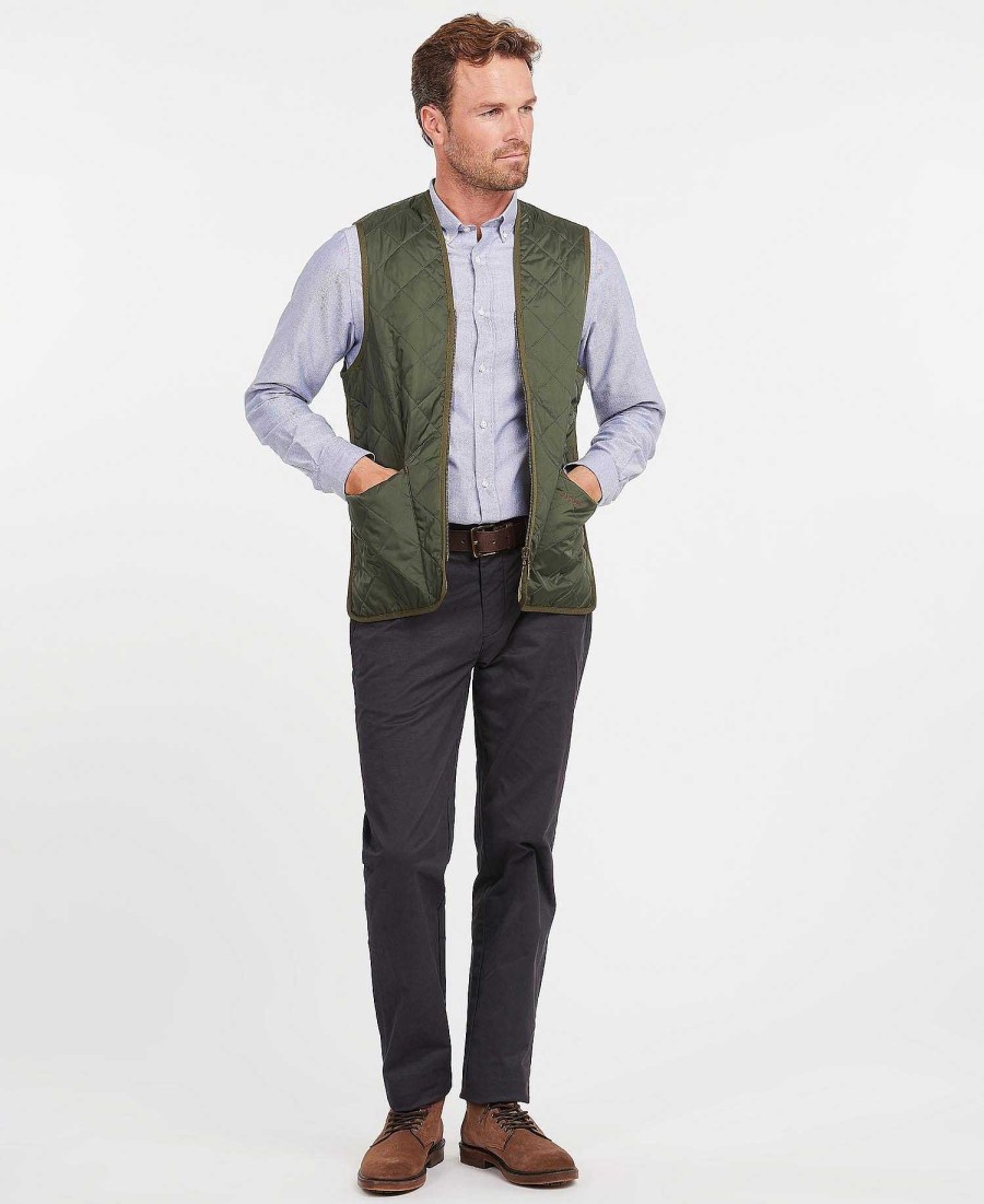 Men Barbour Gilets & Liners | Quilted Waistcoat/Zip-In Liner