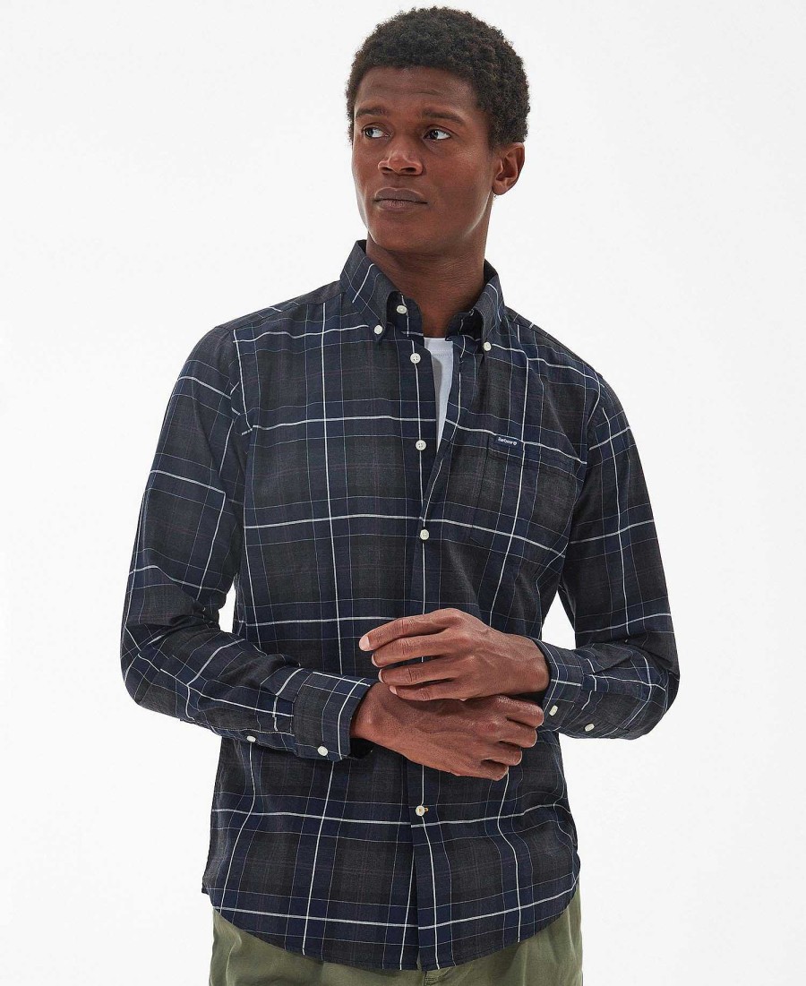 Men Barbour Shirts | Wetheram Tailored Fit Shirt