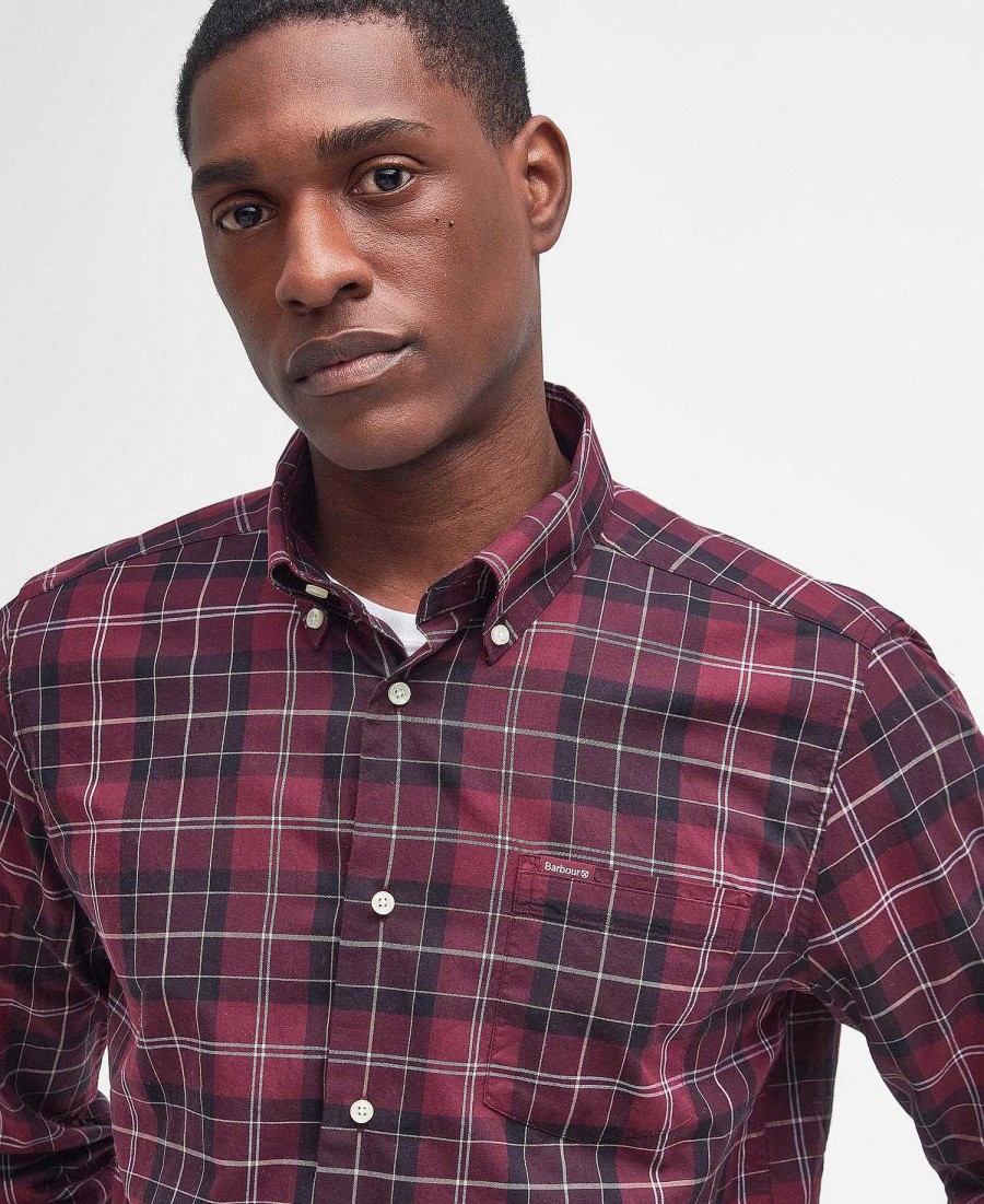 Men Barbour Shirts | Wetheram Tailored Fit Shirt