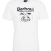 Men Barbour T-Shirts | Fly Graphic T-Shirt