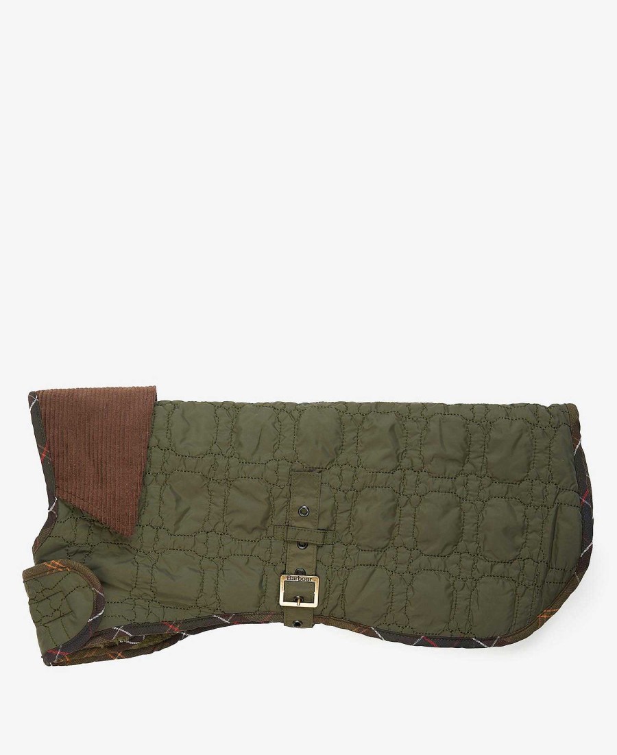 Accessories Barbour Coats | Dog Bone Quilted Dog Coat