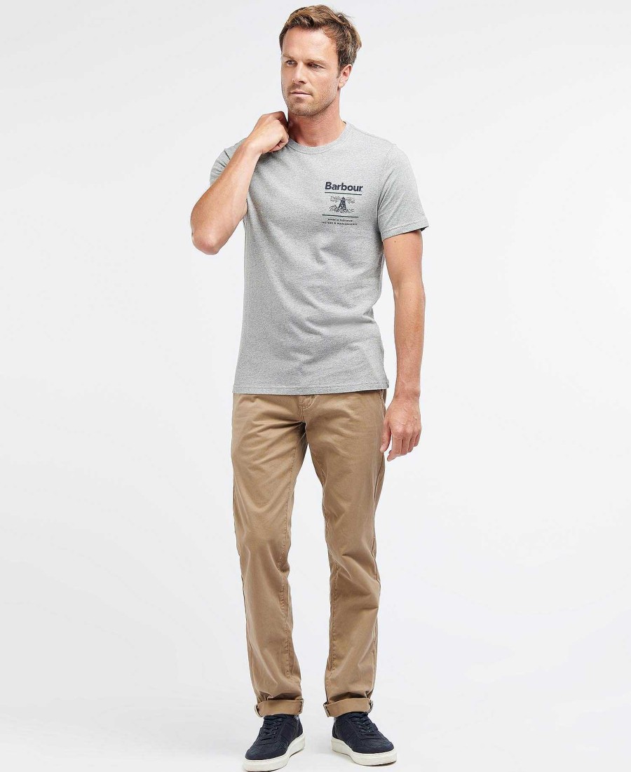 Men Barbour T-Shirts | Essential Reed T-Shirt