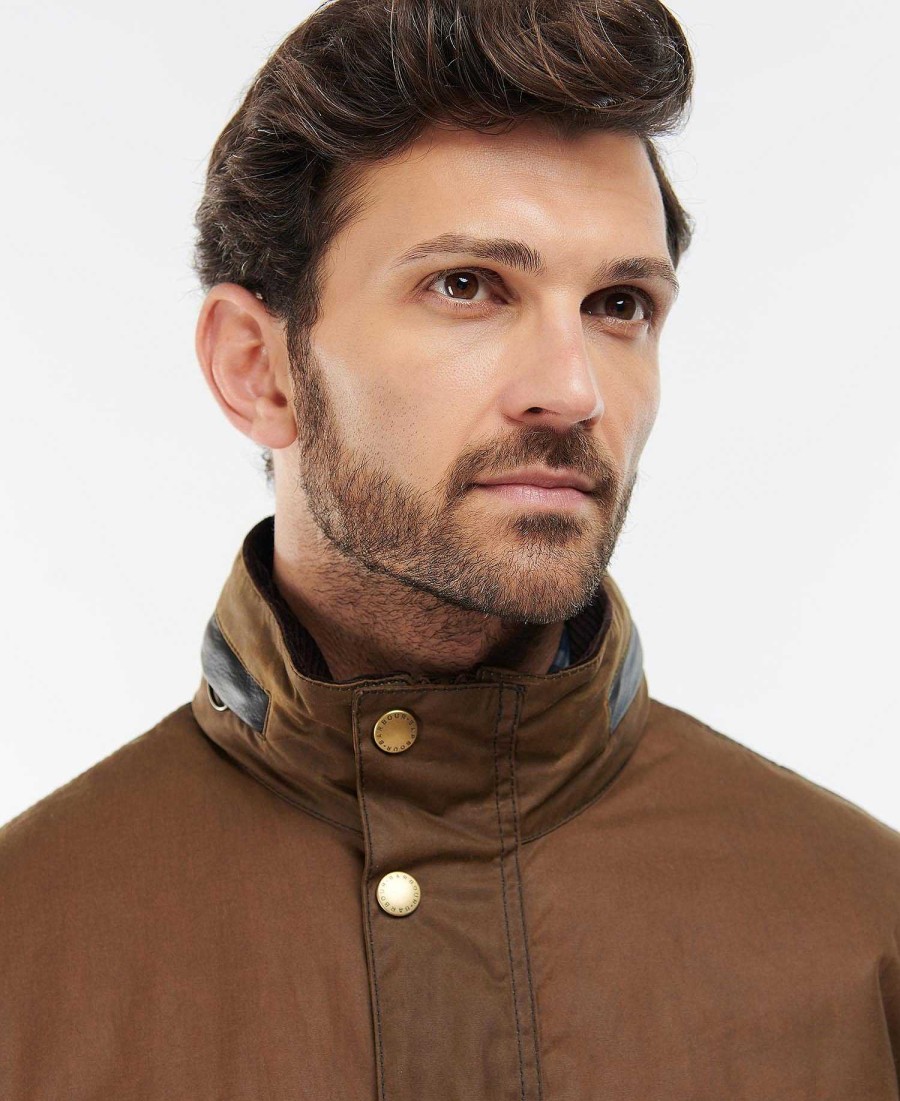 Men Barbour Waxed Jackets | Malcolm Wax Jacket