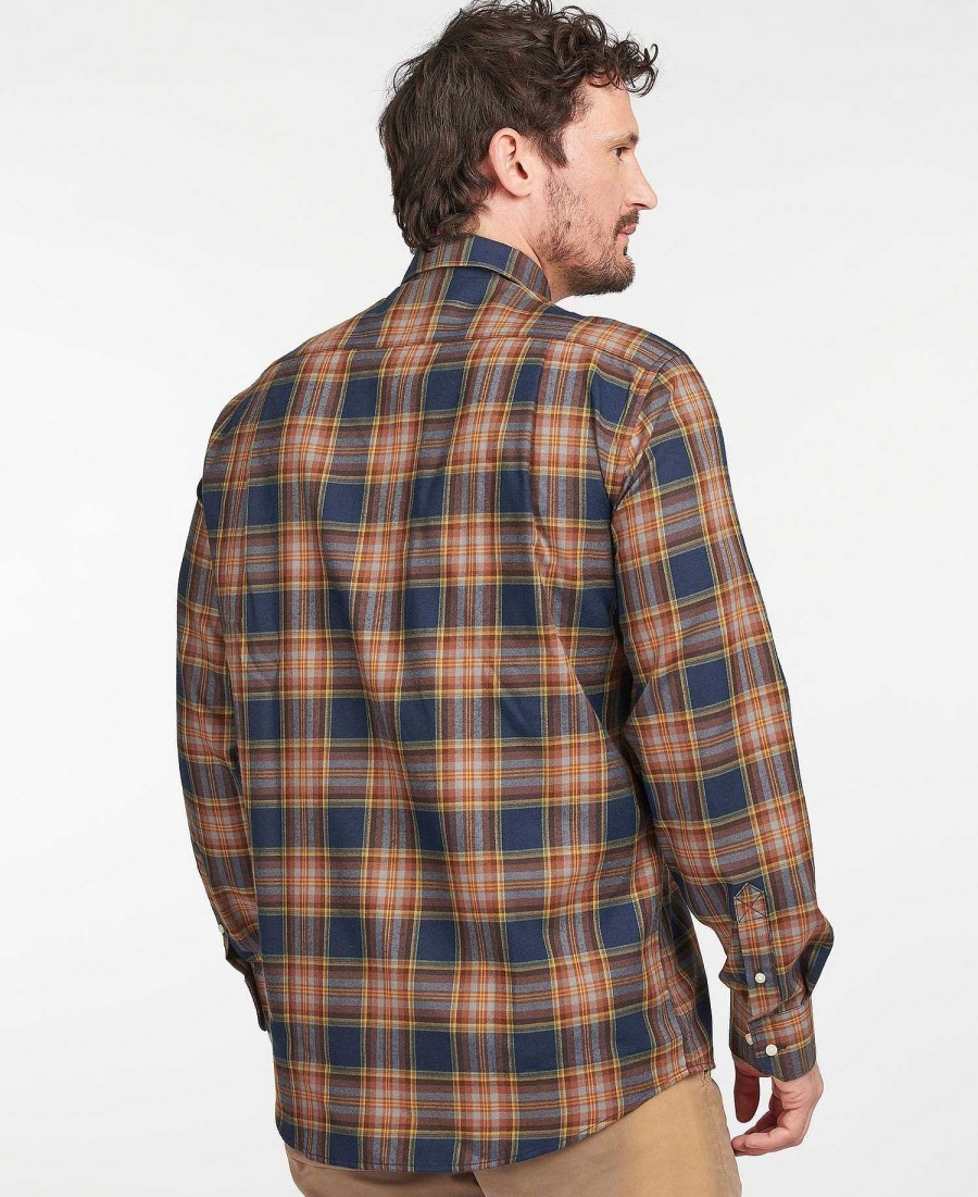 Men Barbour Shirts | Singsby Thermo Weave Shirt