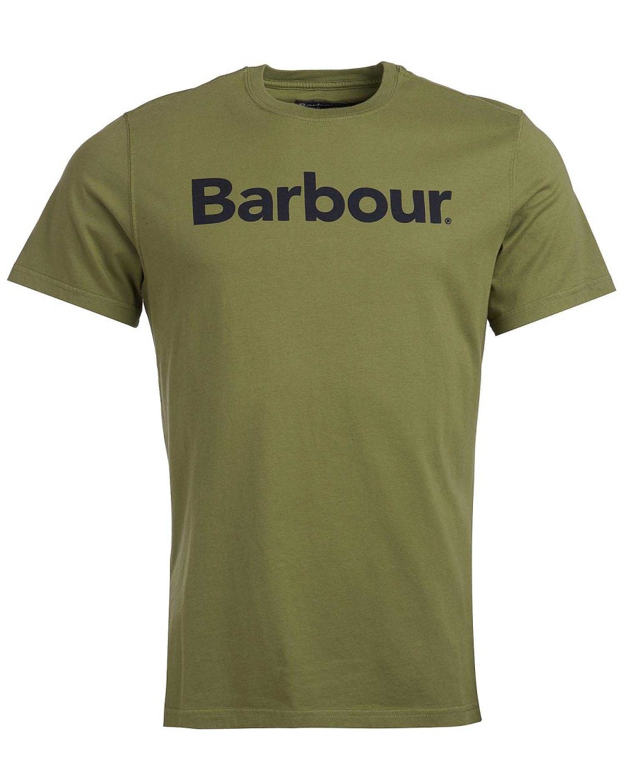 Men Barbour T-Shirts | Logo T-Shirt