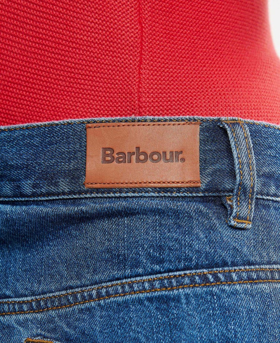 Women Barbour | Westbury Barrel Leg Jeans