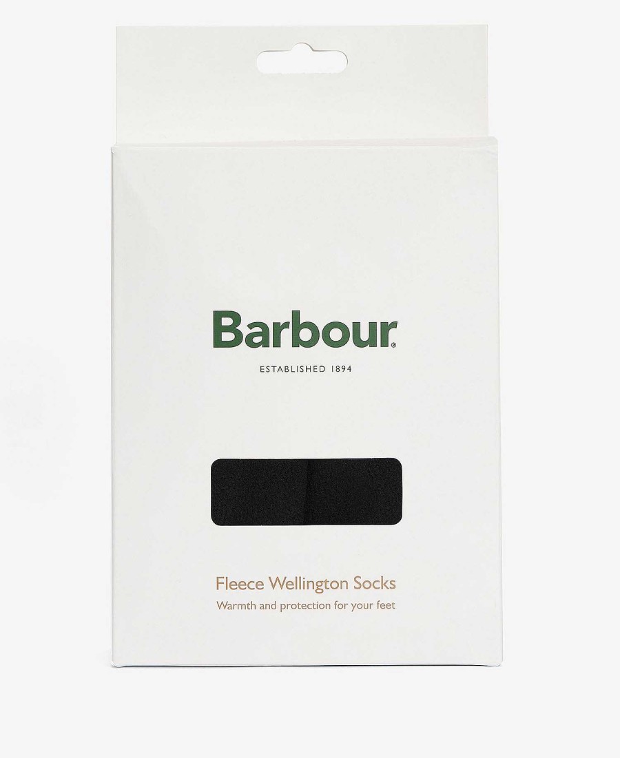 Accessories Barbour Socks | Fleece Wellington Sock