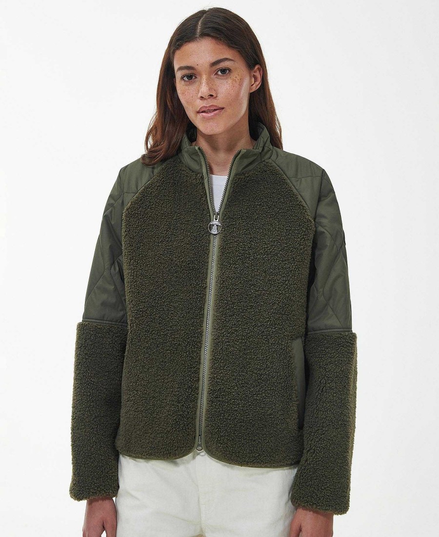 Women Barbour Fleeces | Surf Fleece Jacket