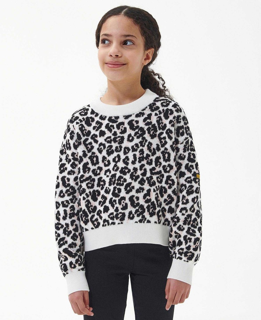 Kids Barbour Clothing | Girls' Aprila Knitted Jumper