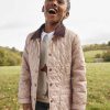 Kids Barbour Jackets | Girls Printed Liddesdale Quilted Jacket