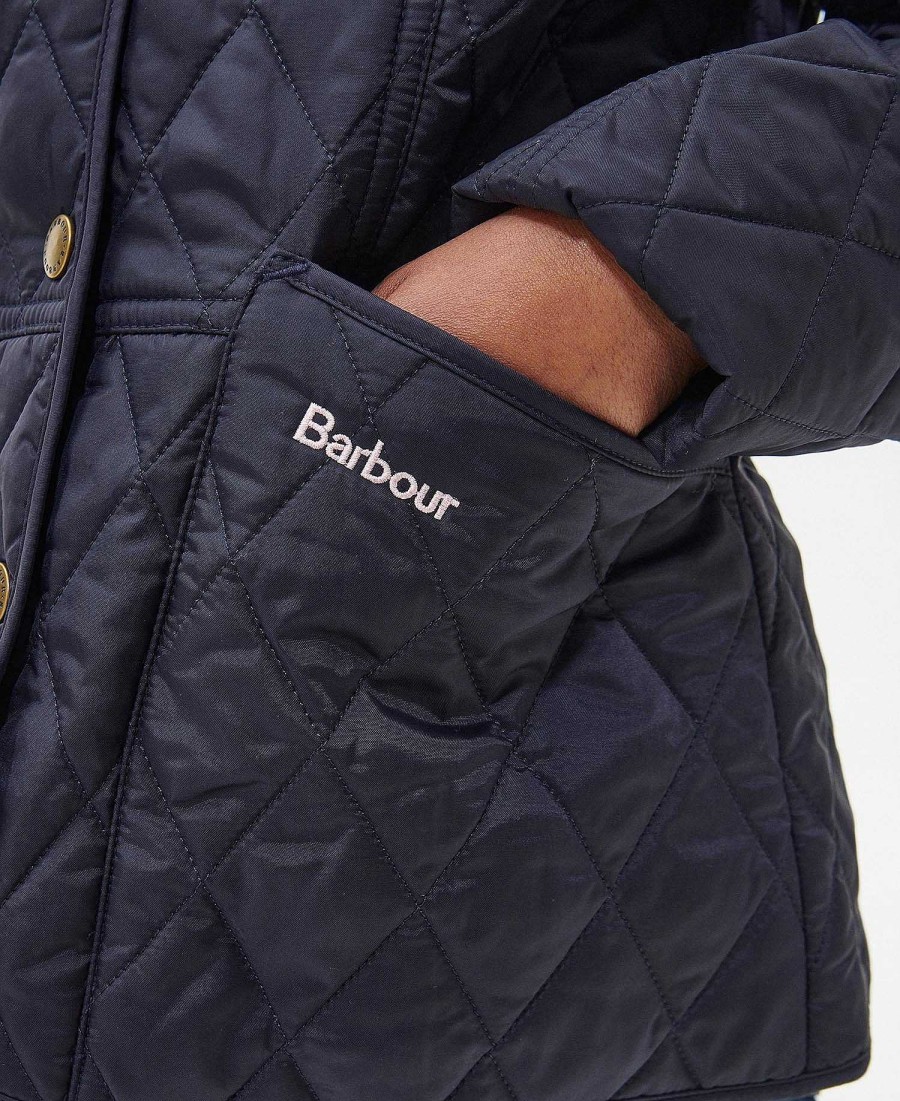 Kids Barbour Jackets | Girls Summer Liddesdale Quilted Jacket