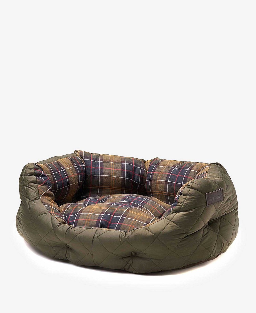 Accessories Barbour Beds & Blankets | Quilted Dog Bed 24In