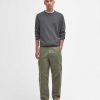 Men Barbour Jumpers | Pima Cotton Crew Neck