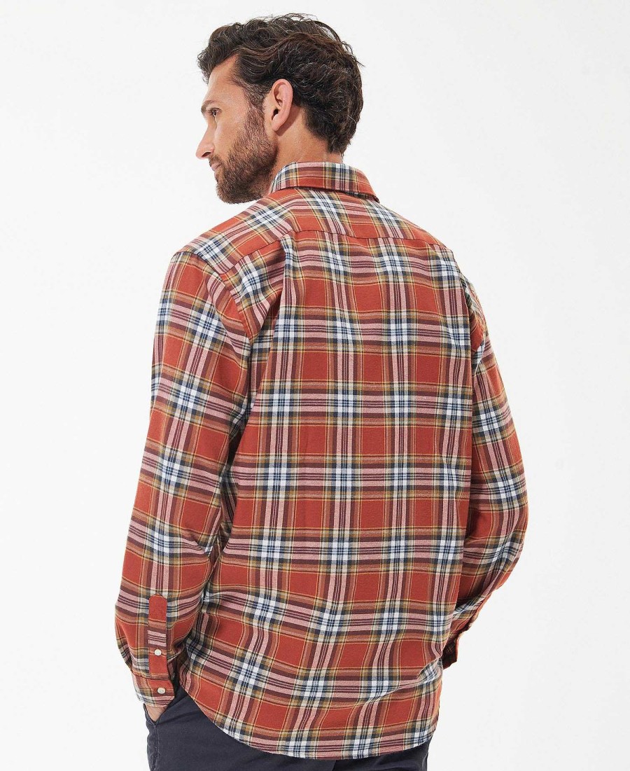 Men Barbour Shirts | Singsby Thermo Weave Shirt