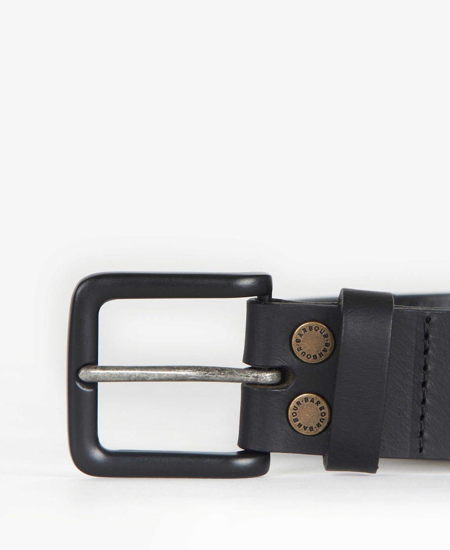 Accessories Barbour Belts | Double Rivet Belt