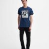 Men Barbour T-Shirts | Chisel Graphic T-Shirt