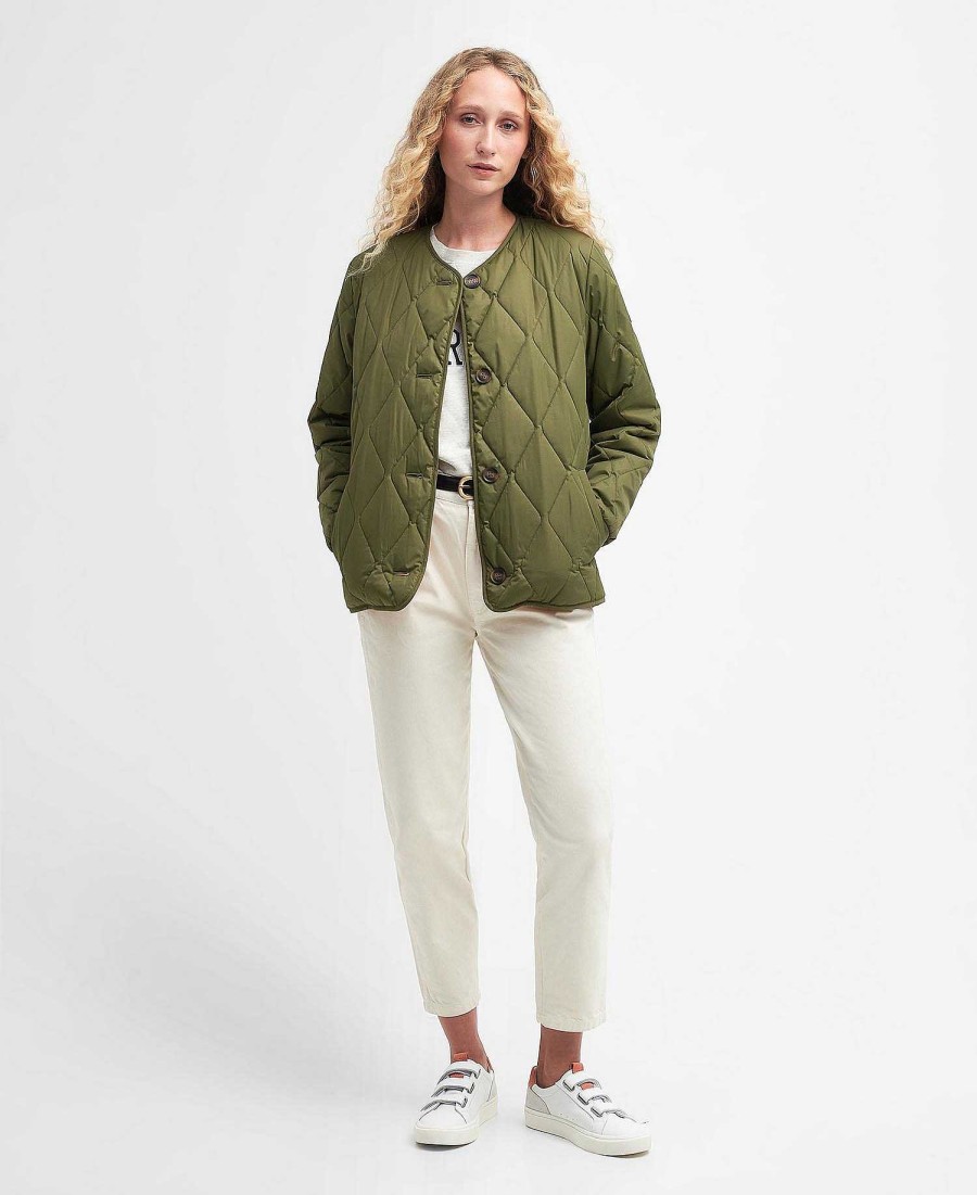 Women Barbour Quilted Jackets | Bickland Quilted Jacket