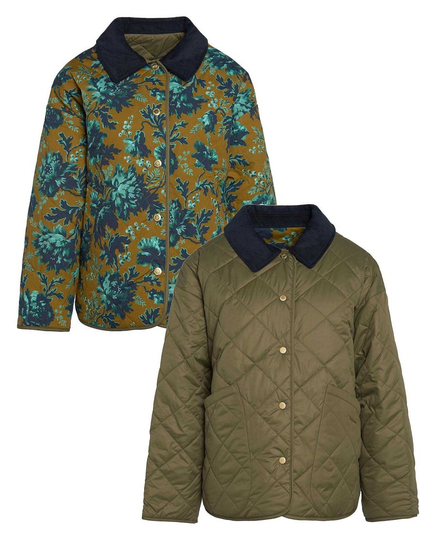 Women Barbour Quilted Jackets | Barbour X House Of Hackney Daintry Reversible Quilted Jacket