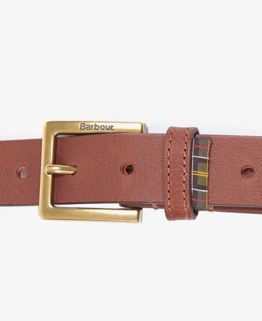 Accessories Barbour Belts | Pull Up Leather Belt