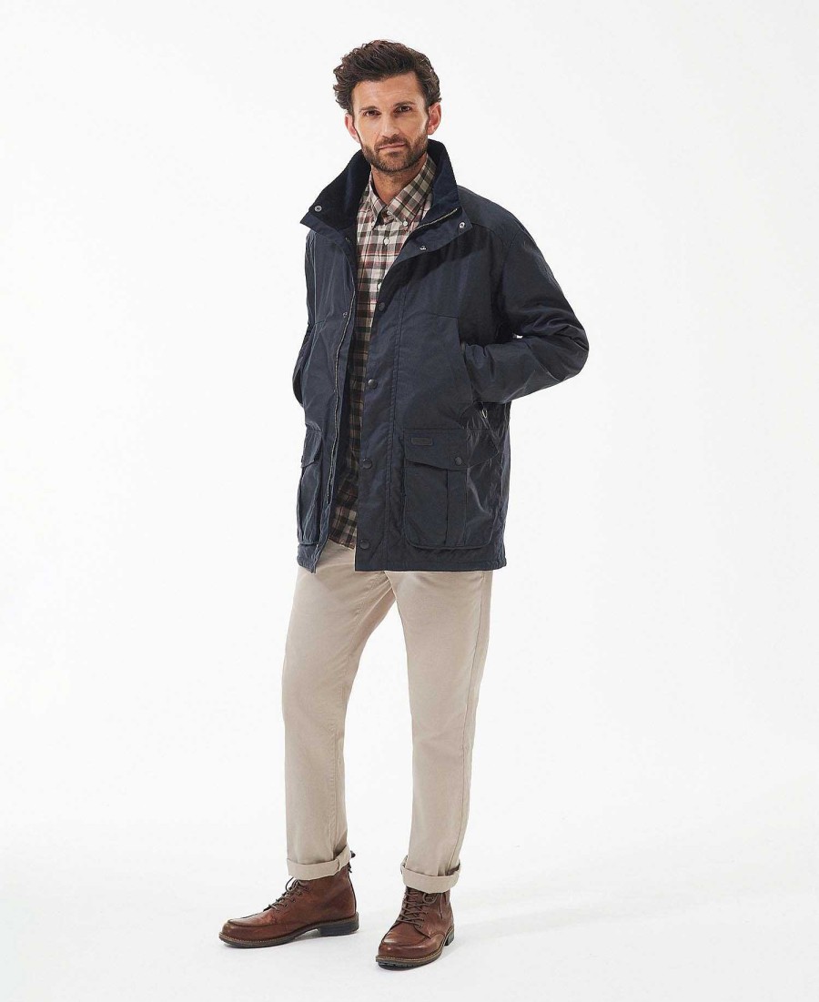 Men Barbour Waxed Jackets | Brockstone Wax Jacket