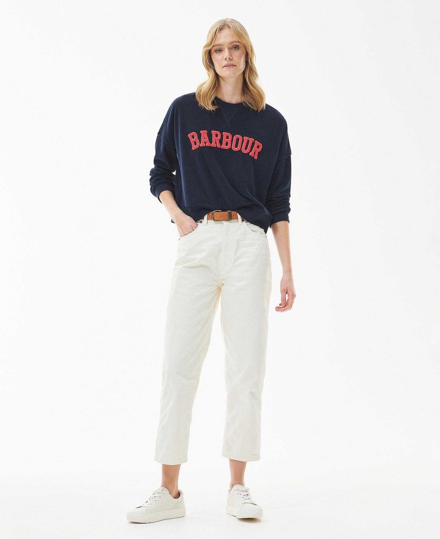 Women Barbour Hoodies & Sweatshirts | Bracken Sweatshirt