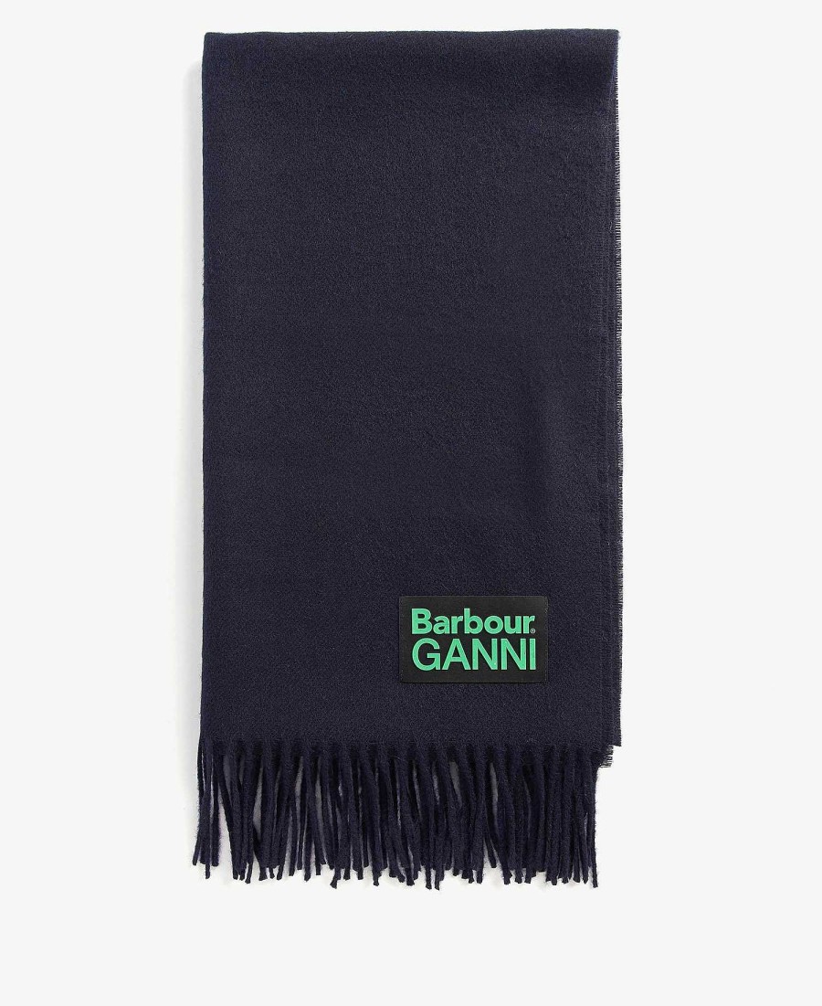 Accessories Barbour Scarves & Wraps | Barbour X Ganni Scarf