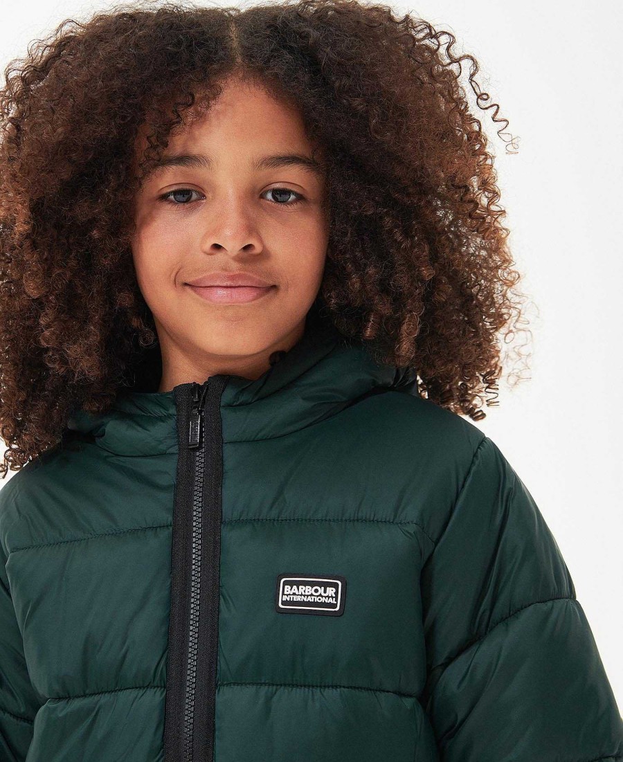 Kids Barbour Jackets | Boys Bobber Quilted Jacket