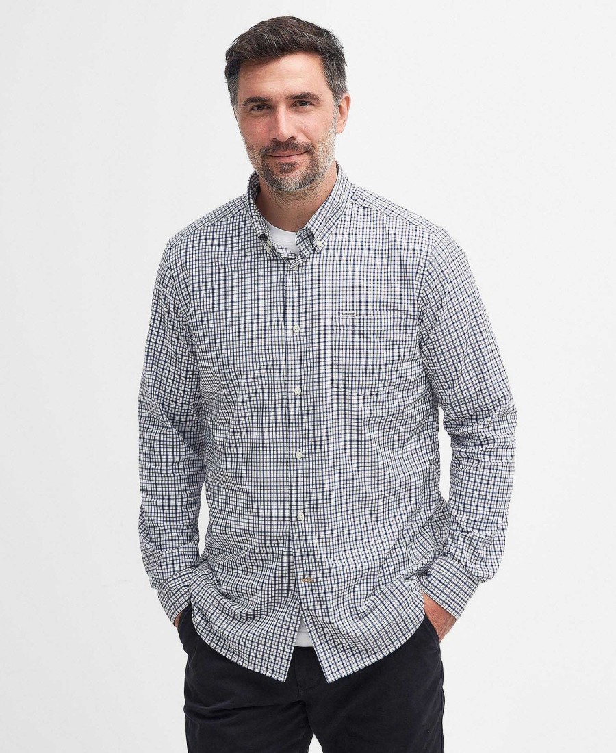 Men Barbour Shirts | Teesdale Tailored Performance Shirt